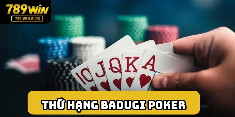 Những thứ hạng trong Badugi Poker  Những thứ hạng trong Badugi Poker